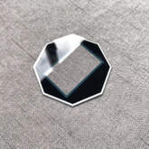 Customized Silk Screen Printing Flat Or Round Processing Tempered Glass For Watch