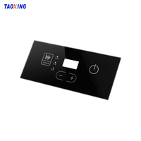 2mm 3mm 4mm ultra thin laser cut tempered glass panel