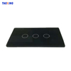 Hot Selling Decorative Tempered Cover Glass For Touch Switch Panel