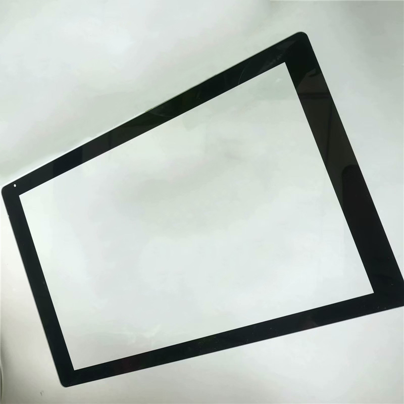 Customized TV LCD touch screen glass display protective glass panel 